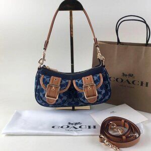 NWT COACH 💎 Ashton Bag In Signature Denim crossbody